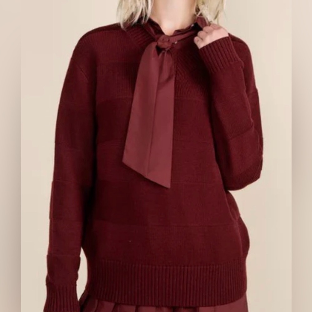 APPARALEL ROH SWEATER Woman’s XS NWT Burgundy